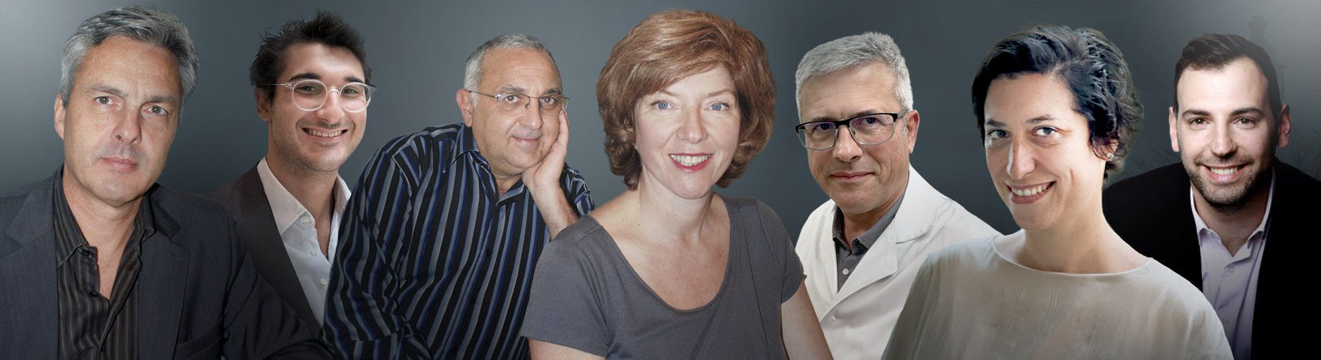 Portraits de l'équipe de spécialistes